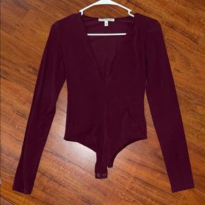 Low v bodysuit
